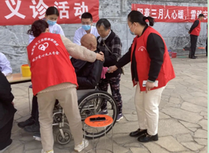 银河集团186net爱心义工分会举行学雷锋惠民志愿服务活动